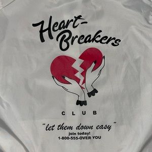 Heart Breakers Club rain jacket Large